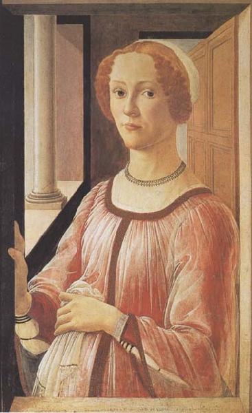 Sandro Botticelli Portrait of Smeralda Brandini Spain oil painting art